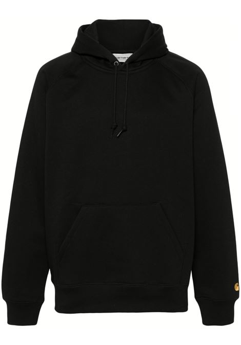 chase hooded sweatshirt man black CARHARTT WIP | I03366100F.XX